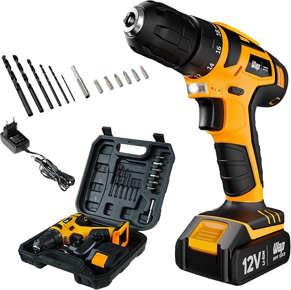 Parafusadeira e Furadeira WAP 12V BPF-12K3