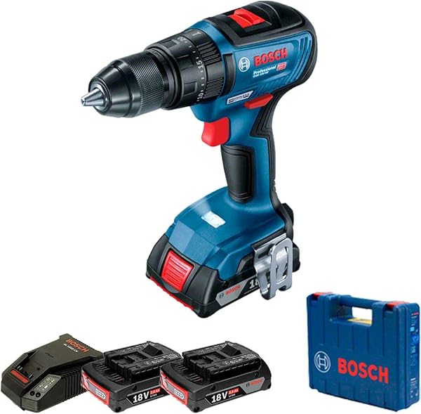 Parafusadeira Furadeira Impacto Bosch GSB 18V-50