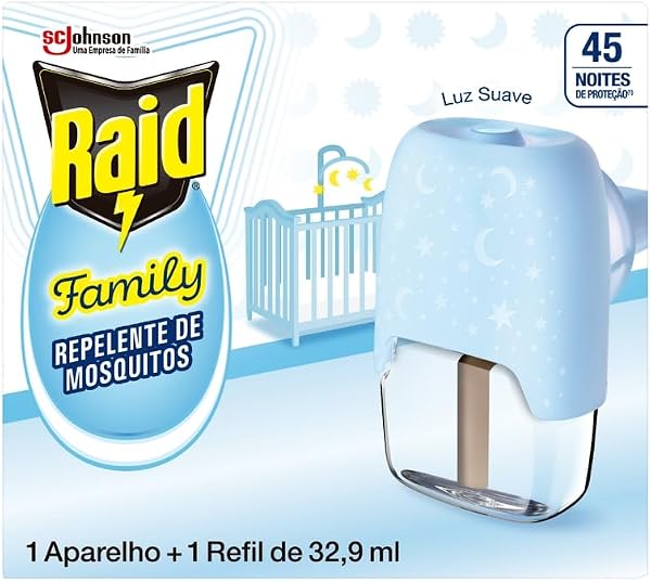 Repelente Elétrico Raid Family